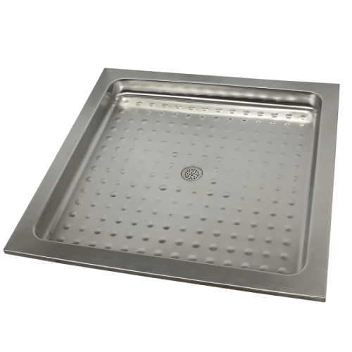 Stainless Steel Shower Tray 750x750mm