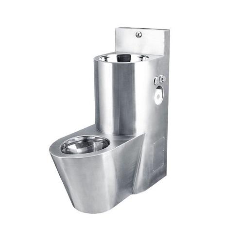Stainless Steel Comby,Stainless Steel Toilet With Sink for Jails 