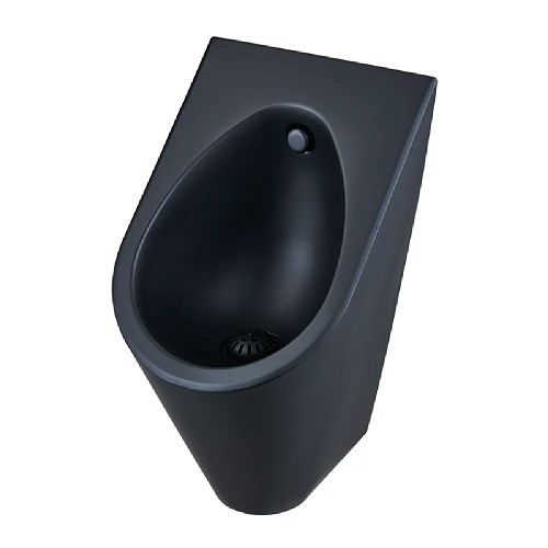 Hot Sale Wall-Hung Black Stainless Steel Urinal