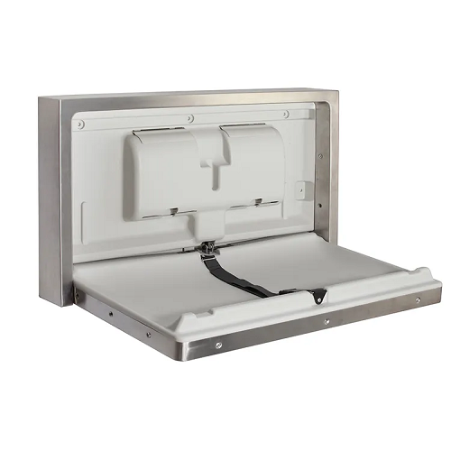 Durable Stainless Steel and Polyethylene Baby Changing Station