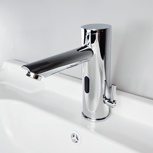 Chrome Plating Automatic Hygienic Basin Water Tap 