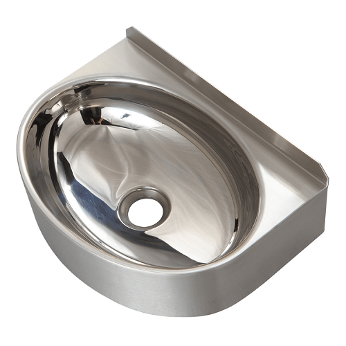 YingYe Stainless Steel Ellipse Shape Wash Basin