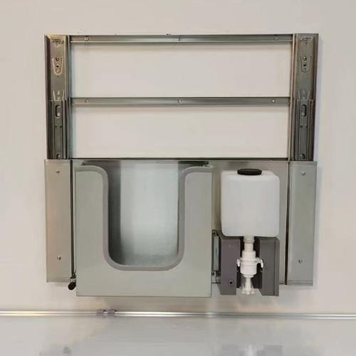 Modern Design Automatic Sensor Soap Dispenser with Stainless Steel Paper Towel Dispenser for Behind Mirror Cabinets
