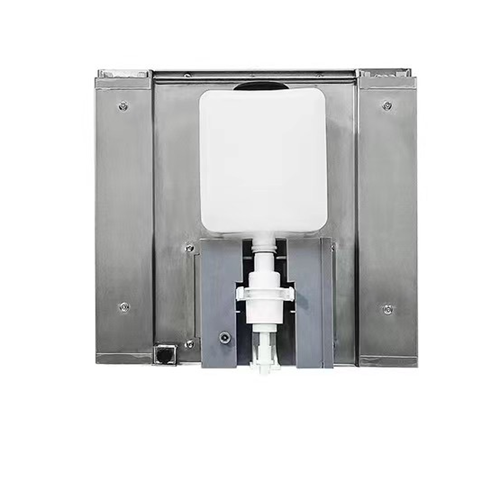 Premium Quality Automatic Sensor Liquid Soap Dispenser Stainless Steel Behind Mirror for Public Toilets