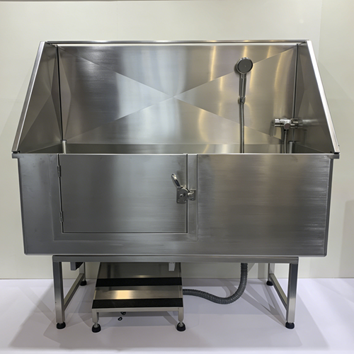 Professional Dog Washing Station 304 Stainless Steel Pet Wash Sink Grooming Bathtub Pet Bath Tub