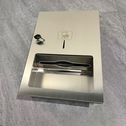 Public Washrooms Stainless Steel Toilet Tissue Paper Dispenser