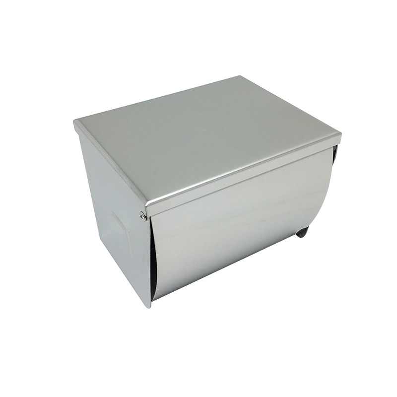 Stainless Steel Toilet Paper Holder with Storage Holder Phone Shelf 