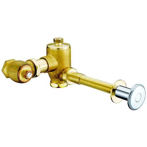 Self Closing Toilet Flushing Concealed Toilet Flush Valve Brass 