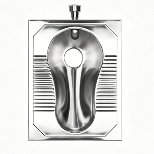 Economical Style Commercial Stainless Steel Squat WC Pan