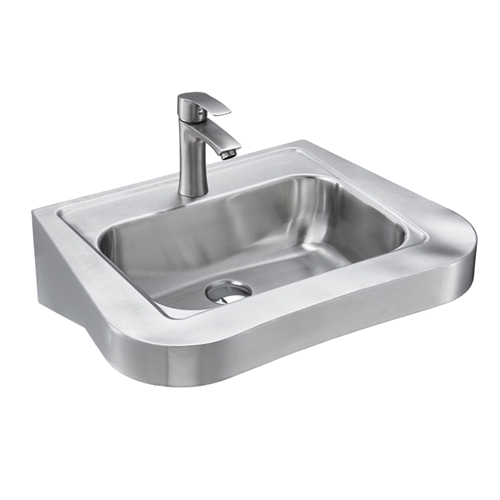 Vandal Resistant Heavy Duty Stainless Steel Wall Mounted Wash Basin